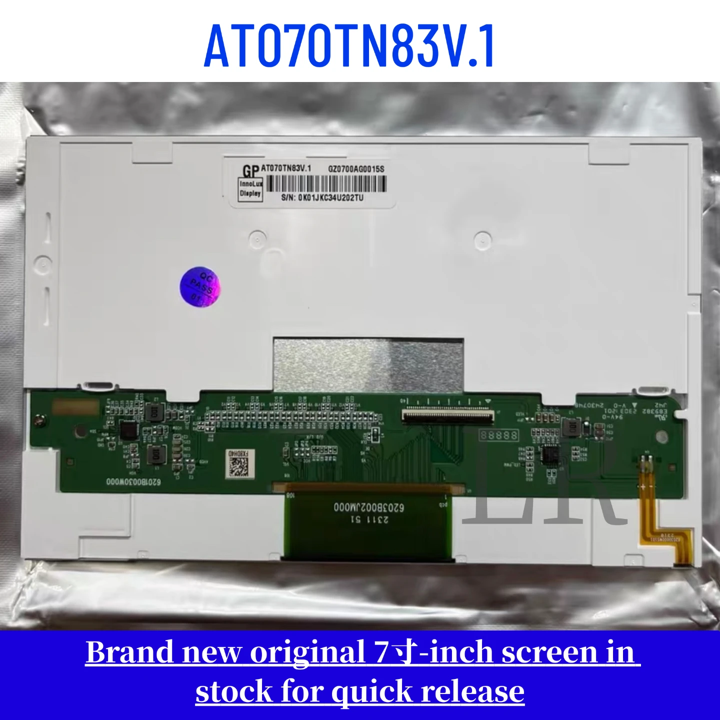 AT070TN83V.1 Brand-New, Genuine 7-Inch LCD Monitor