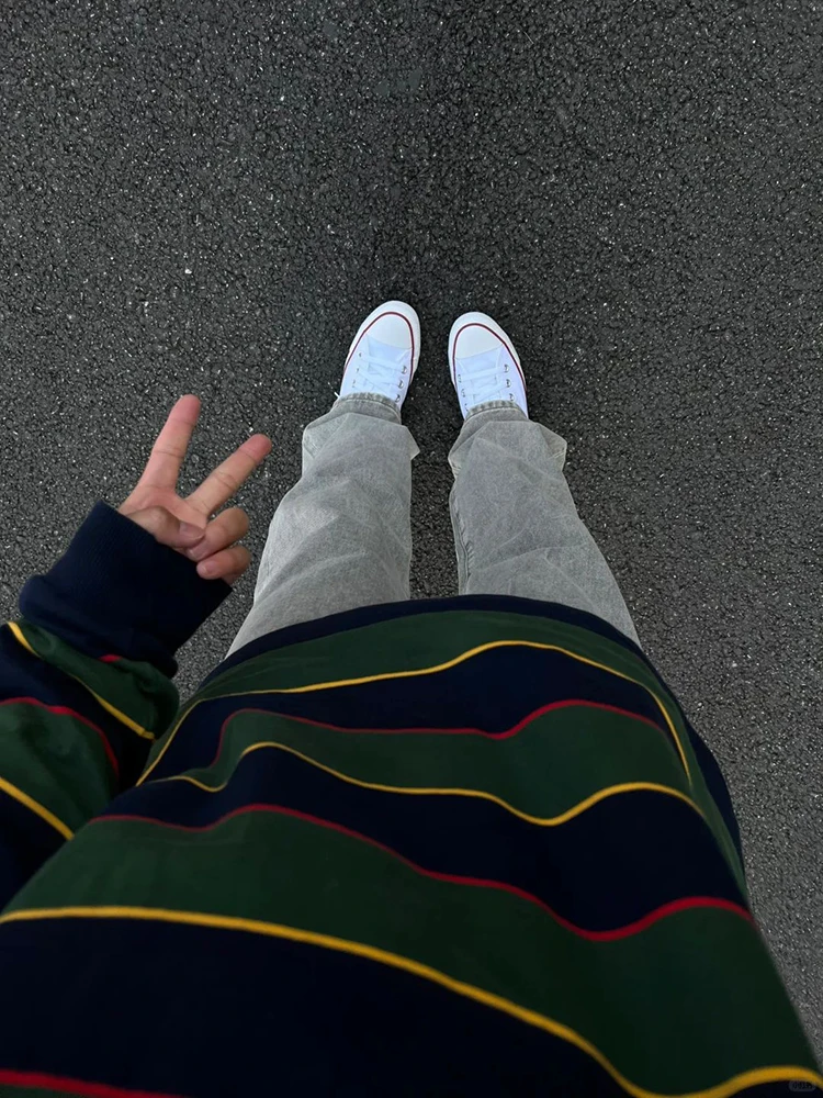 

Men's Fce Lined Straight Leg Jeans Autumn Winter Sle Cleanfit American Fit Elastic Waist Long Pants Trendy Youth Wear