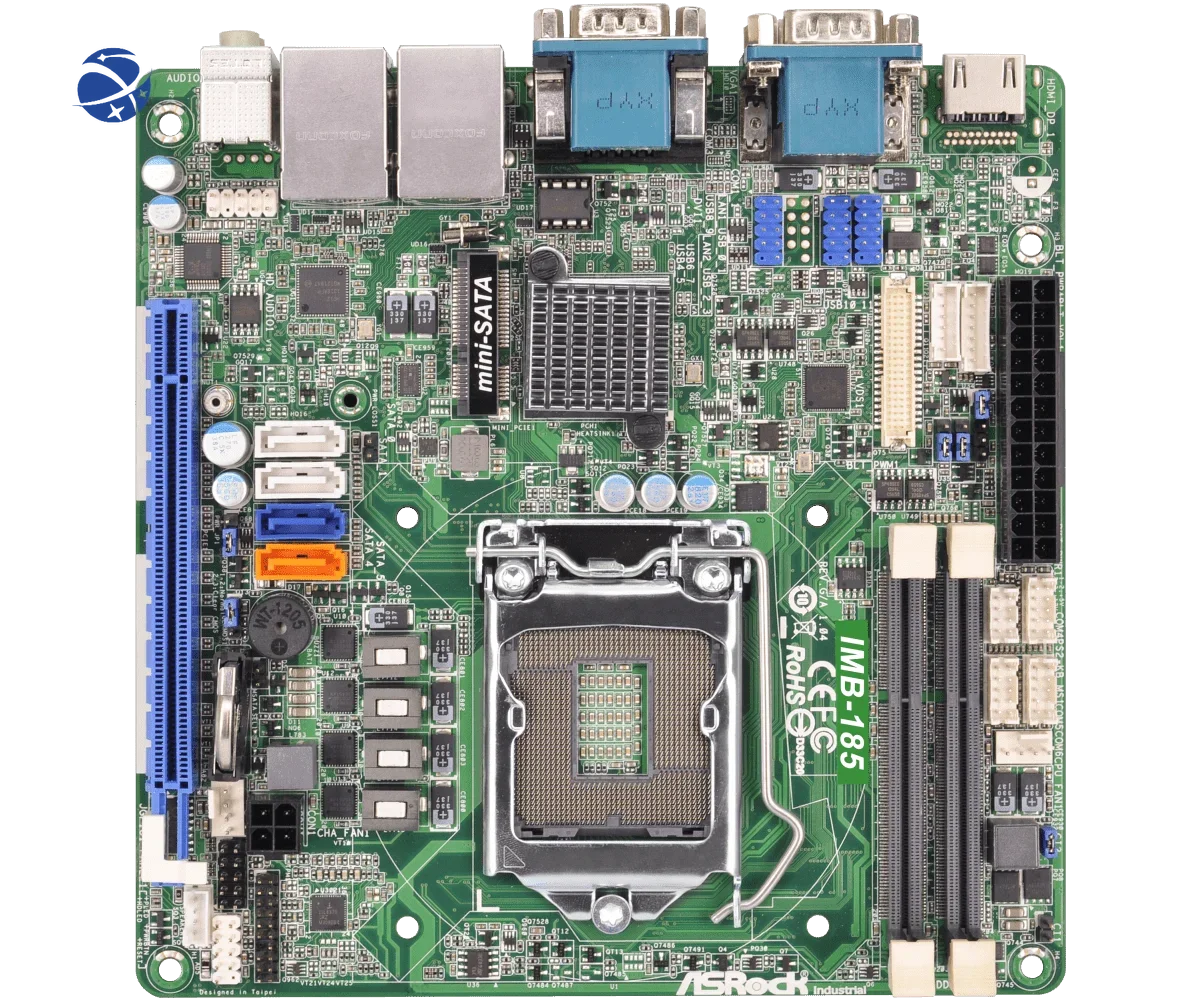 Embedded Industrial Control  MINI-ITX motherboard Socket LGA1150 Haswell with H81 Chipset IMB-185 for Asrock