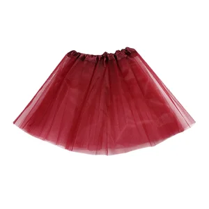 Elastic Ballet für Mädchen, Tutus -Minirock, 3 Schichten Tule Tutu, Geburtstagstanz, Kinderprinzessin, 2 bis 8 Jahre 8 Hauptverkaufsgode -Schachrock - №5