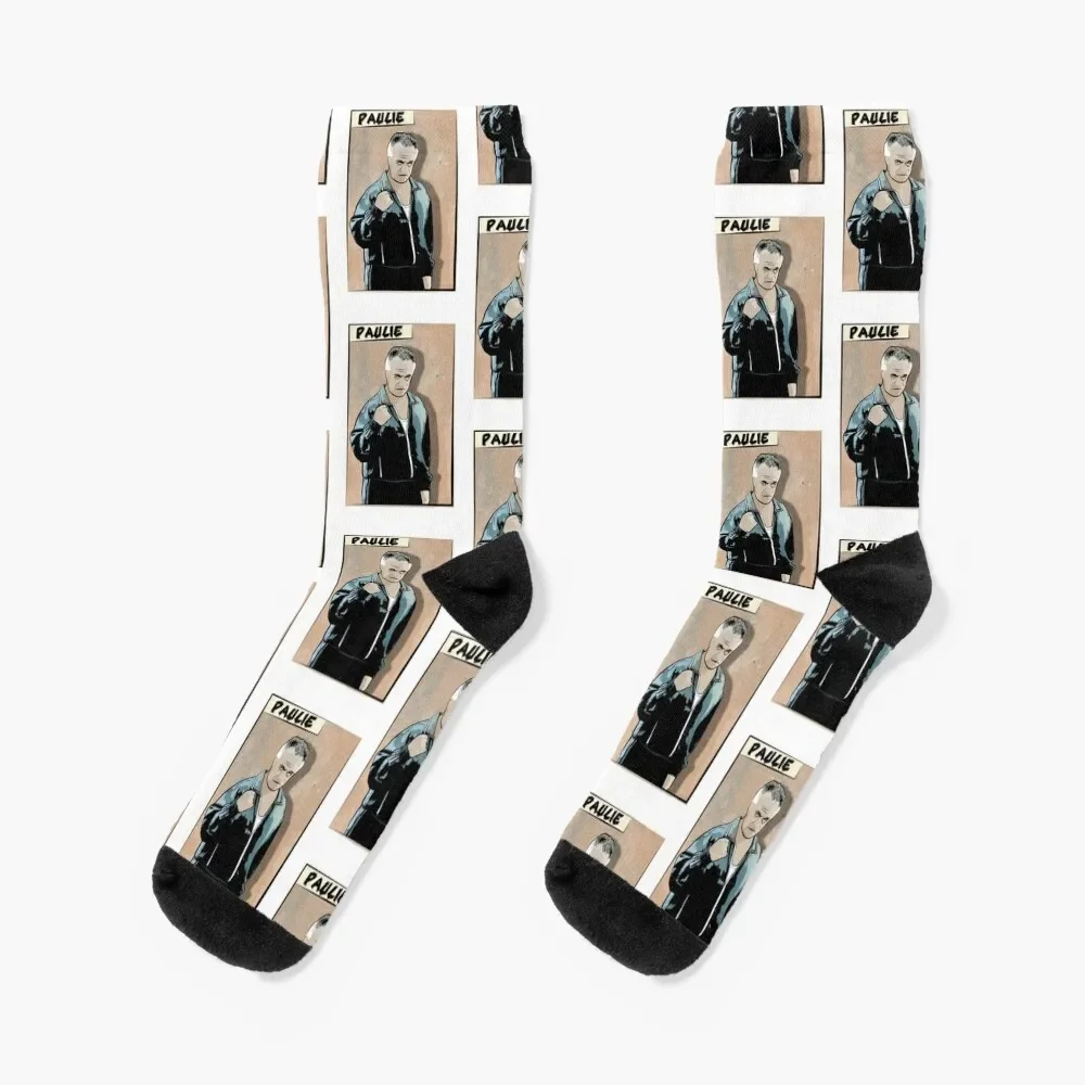 

Paulie Socks winter luxury Antiskid soccer retro Socks Women Men's