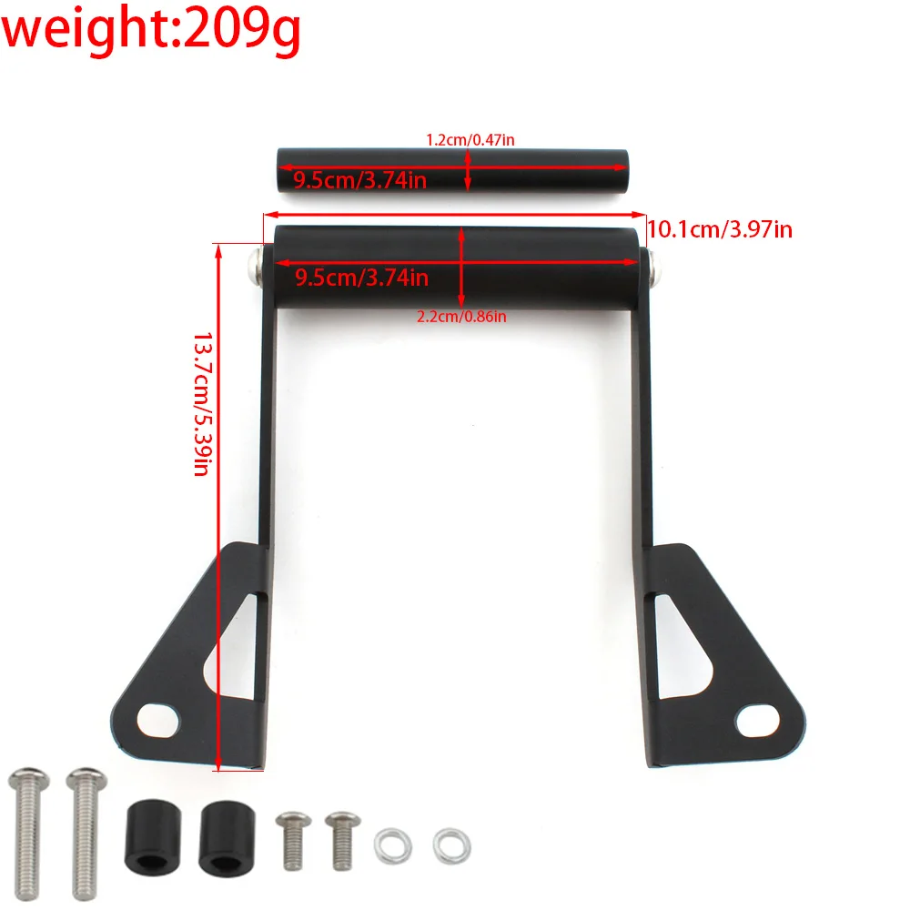 Für MOTO GUZZI V85 V 85 TT 2019 2020 2021 2022 2023 Motorrad Handy-Navigationsplatte GPS-Halterung Adapterhalter – Detail 3