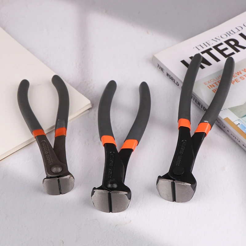 

Top Cutting Pincers Pliers Manual Nail Pulling Pliers Flat Mouth Nail Lifting Walnut Pliers