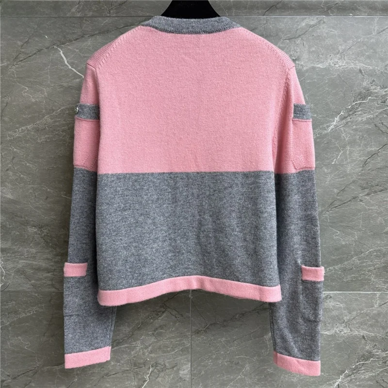 เสื้อสเวตเตอร์ไหมพรมถักทรงยาวสำหรับผู้หญิง รุ่น Miaoli Xi Nan สีสันสดใส สไตล์คาร์ดิแกน เหมาะสำหรับฤดูใบไม้ร่วง ให้ความอบอุ่น สวมใส่สบาย