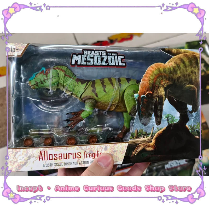 

In Stock Beast BOM Fragile Allosaurus 1/35 Simulated Dinosaur Model with Movable Joints Birthday Toy Collection Gift
