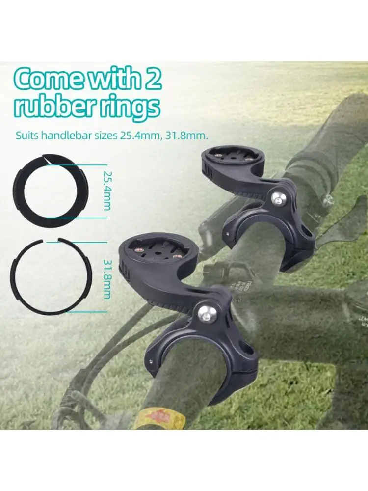 Anneaux d'espacement de guidon de tige de vélo, 4 pièces, 31.8/ 25.4mm, anneau de rondelle de guidon de vélo pour Garmin, joints de montage avant de cyclisme