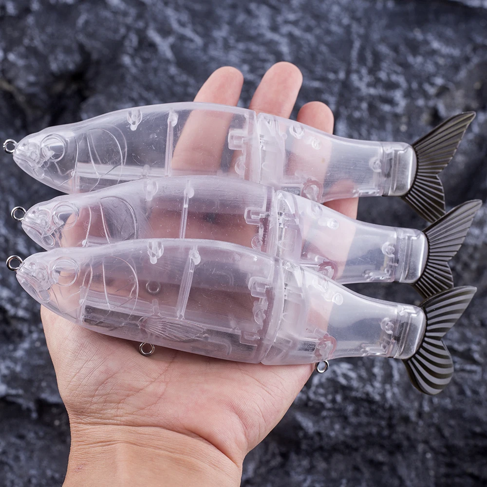 

Dr.Holife, 5 шт., неокрашенная наживка-планер, 16,5 см, заготовки, шарнирная приманка для DIY, рыболовная приманка, снасти, заготовки для плавания, приманка