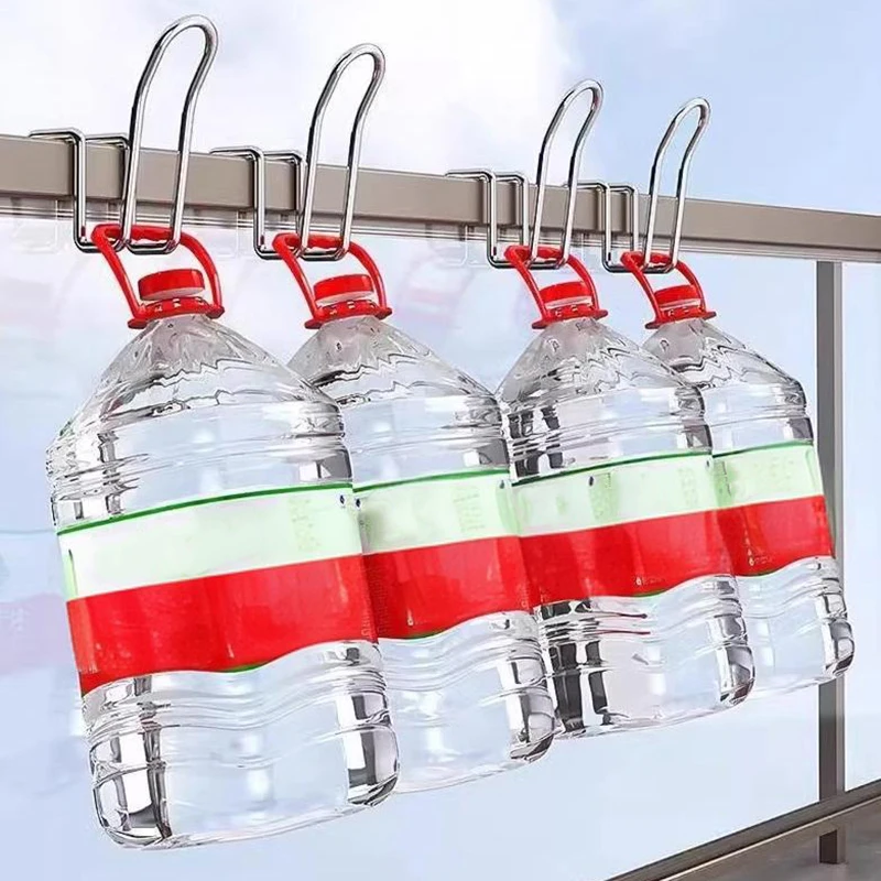 1pc Shoe Rack For Drying Stainless Steel Multifunctional Shoes Dryer Hooks Space Saving Drying Shoe Storage Organizer Shelf