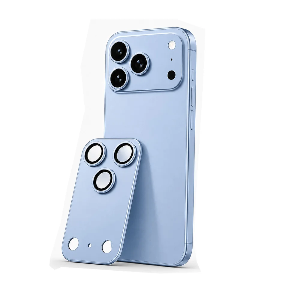 NNBILI 2 Stück Kameraobjektiv-Schutzglas für iPhone 17 18 Pro Max, 360 °   Vollständiger Kamera-Schutz, HD-Klarheit, hohe Transparenz