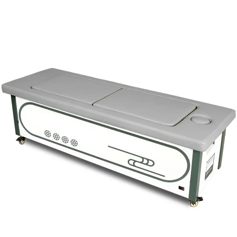 

Three-Way Catalytic Moxibustion Bed Full Body Physiotherapy Massage Steaming Bed Automatic Intelligent Smoke-Free