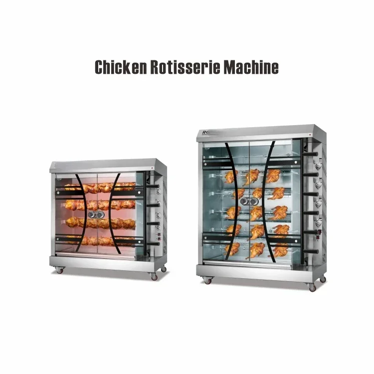 4/6 Rods Gas Rotisserie Machine Commercial Chicken Rotisserie Machine Provided Automatic /