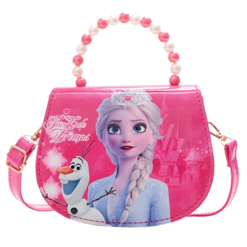 Disney Frozen Kids Bag for Girls Children Waterproof Kawaii Shoulder Crossbody Bag Travel Outdoor Princess Series