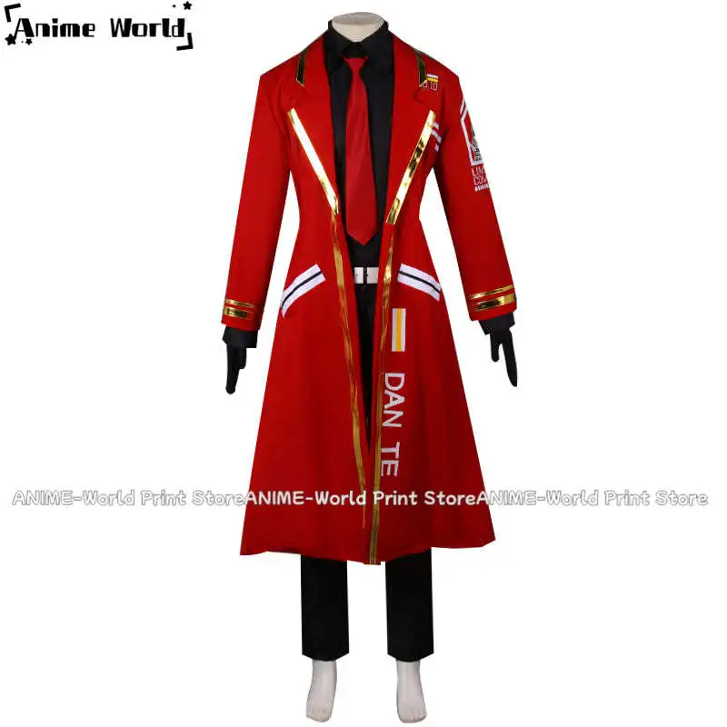 《Custom Size》Game Limbus Company Dante Cosplay Costume Halloween Costume