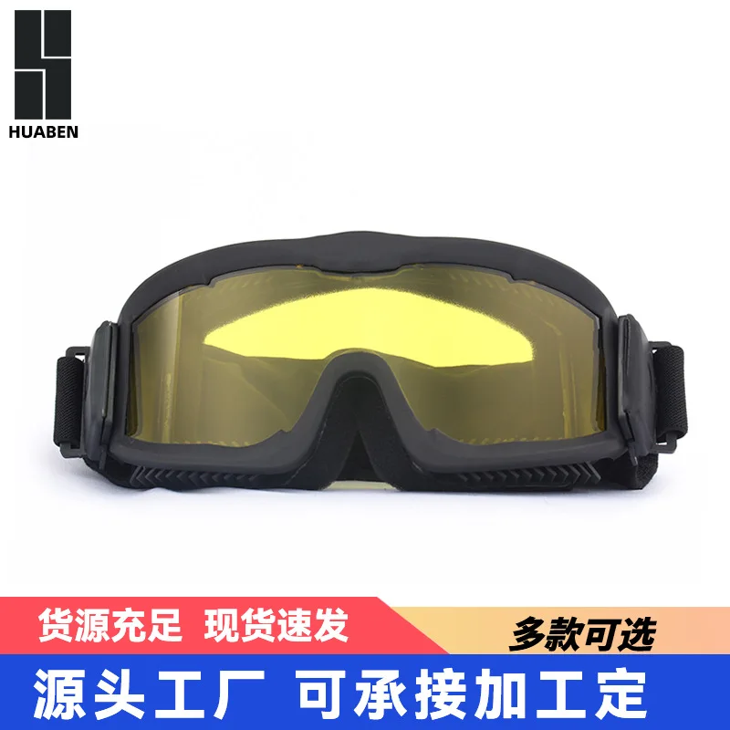 Goggles for real-life CS enthusiasts, military fans, and sports activities – explosion-proof and impact-resistant protective eye