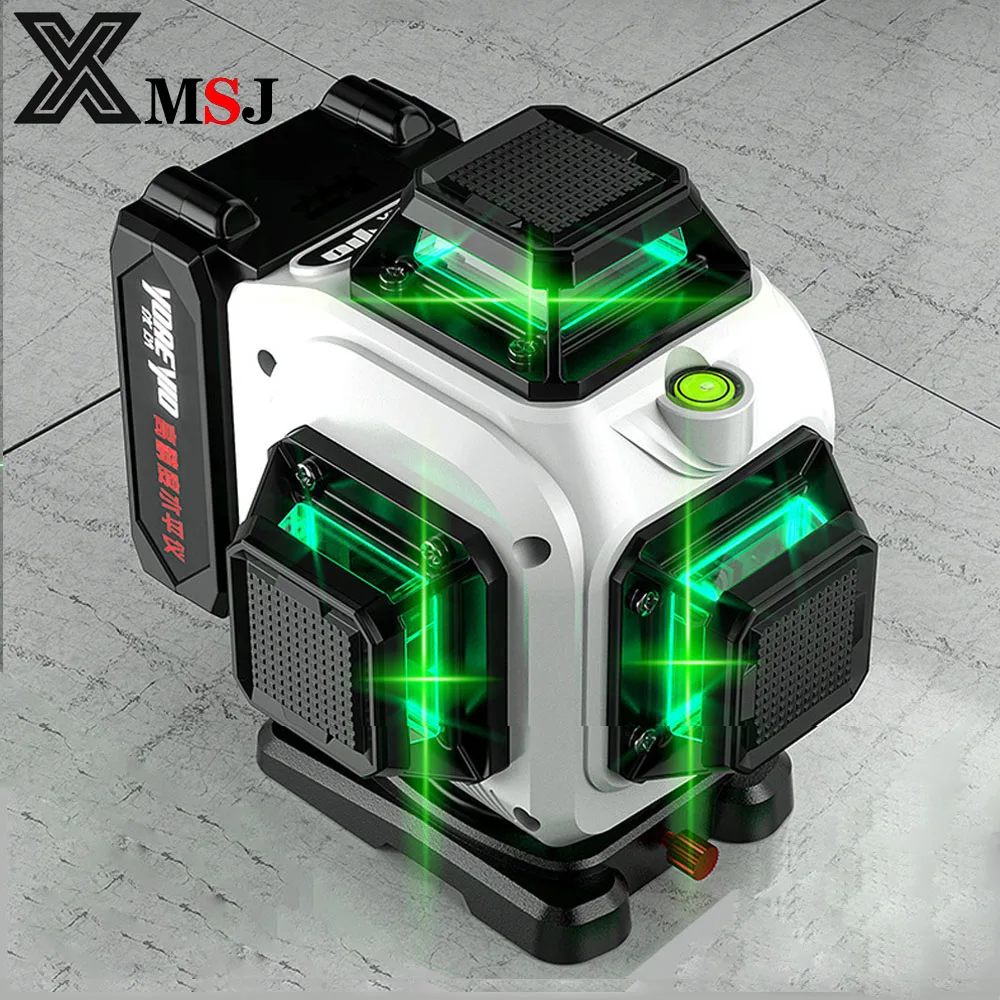 

Самонивелирующийся лазерный уровень, 16 линий, 360 градусов, зеленый луч