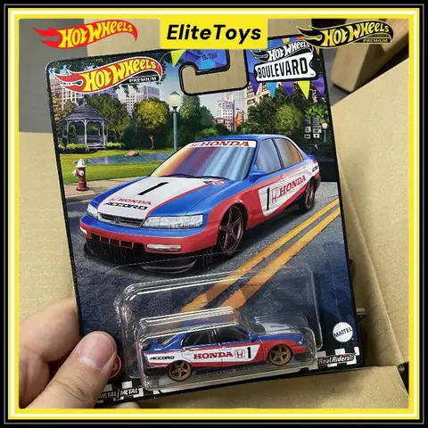Genuino Hot Wheels Premium Cars Boulevard 96 HONDA ACCORD Scala 1:64 Diecast Modello di Auto Veicolo In Lega Da Collezione Giocattoli Ragazzi Regalo