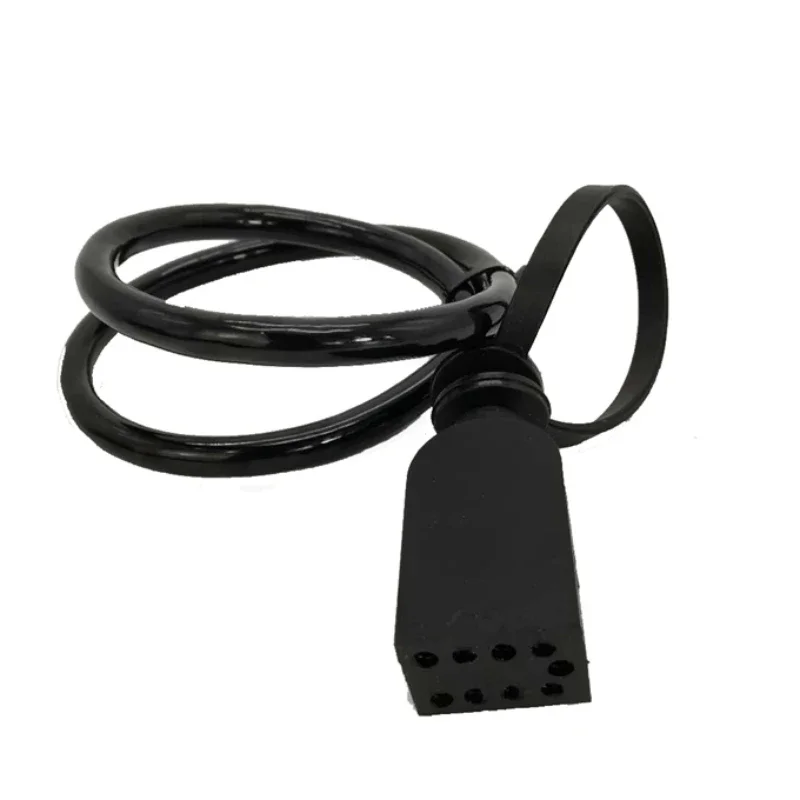 IP68 9pin underwater wet cable riht angle Compatible  watertight connector for underwater ROV AUV