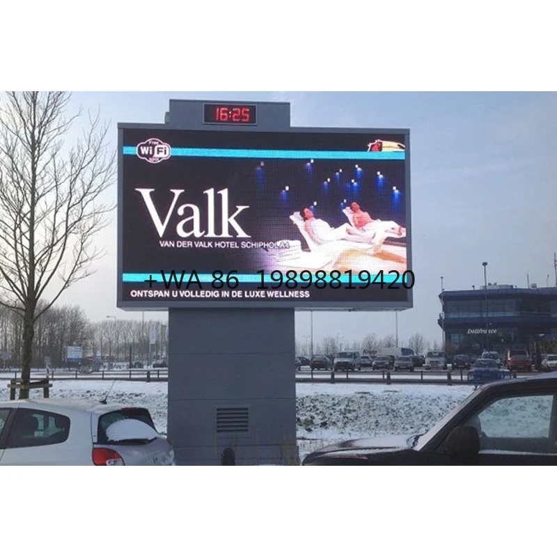 Custom  Waterproof Giant LED Display Screen High Brightness 3D for Car Advertising Decoration Save-Electronic Fixed LED