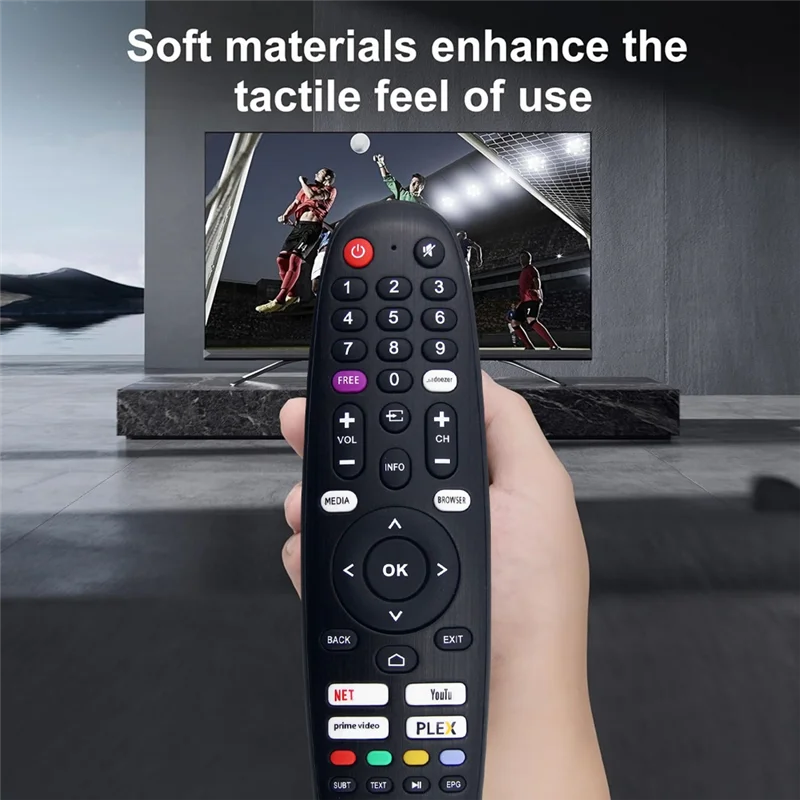 Ganti Remote Control 50U39500 untuk Remote Control JTC 50U39500-BTFL