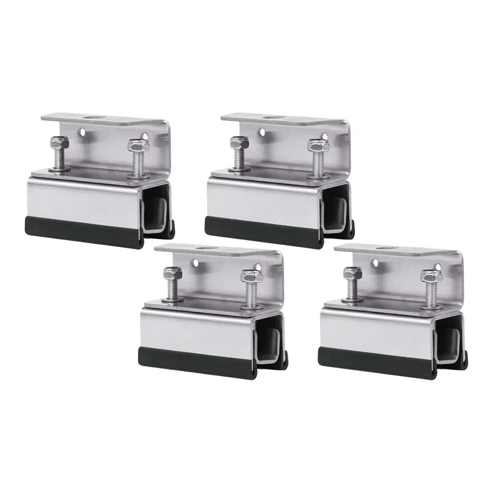

4Pcs Roof Rack Mount Kit Heavy Duty Stainless Steel Brackets for forPROMASTER and for DUCATO Perfect for Transporting Gear