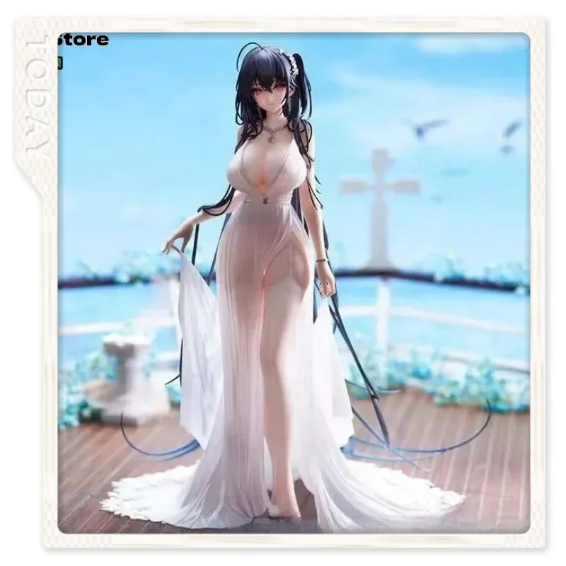 

Azur Lane Taihou Figure White Dress Anime Busty Girl Pvc Statue 30cm Collectible Model Desk Decor For Anime Fans