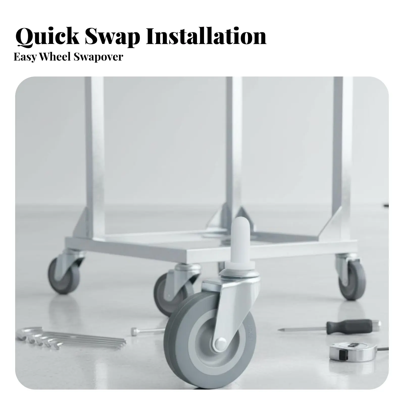 

Rotating Caster Caster Effortless Rolling Small Apparatus Wheel Easy Installation sturdyDuty for Household Users