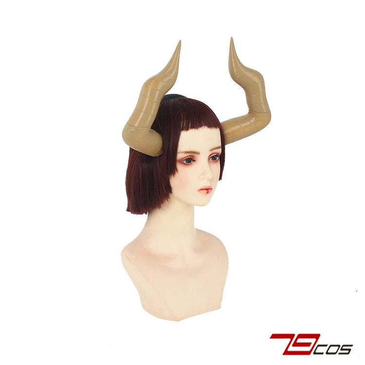 Anime Frieren: Beyond Journey's End Macht Headwear Horn Cosplay Props Halloween Party Stage Performance Accessories