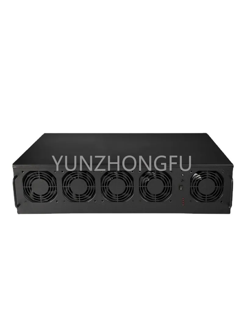 Lianli CRPS 857S Redundant  8GPU Case Customized Computer Chassis Support 3070 3080 Graphics Cards Silent Case