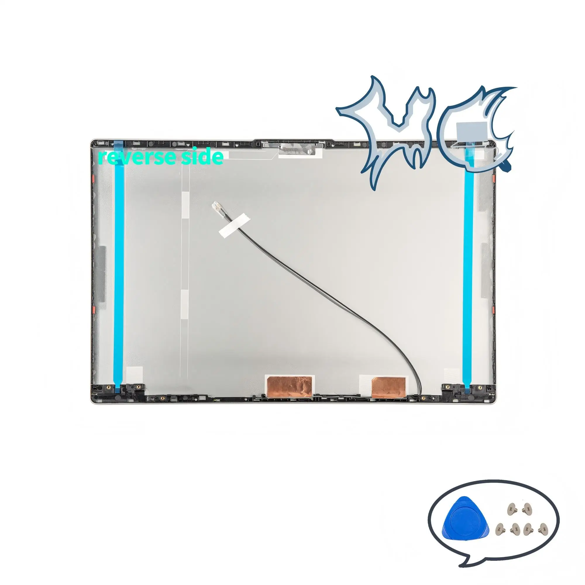 Nieuwe Case Voor Ideapad 5 15IIL05 15ITL05 15ARE05 15ALC05 LCD Back Cover Screen Deksel Voorkant Scharnieren Palmsteun Bodem Shell