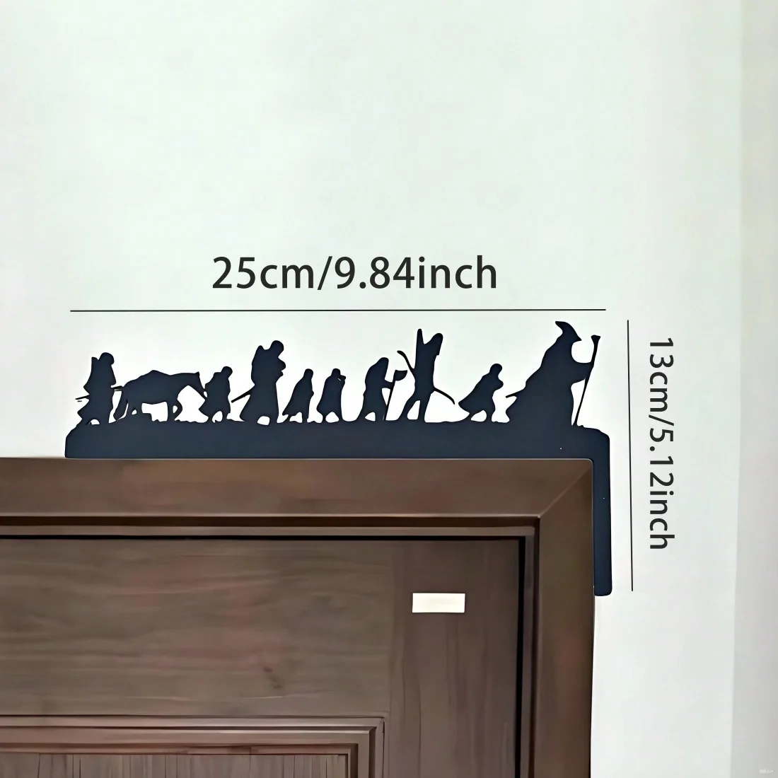 Fellowship Corner Guard Door Protector, Rust-Proof Waterproof Elegant Modern Home Decor