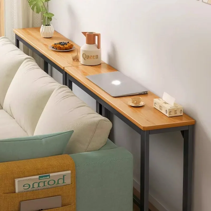 Sofa Rear Storage Rack Wall-Mounted Gap Table Simple Sofa Back Storage Organizer Bedside And Footboard Narrow Gap Cabinet