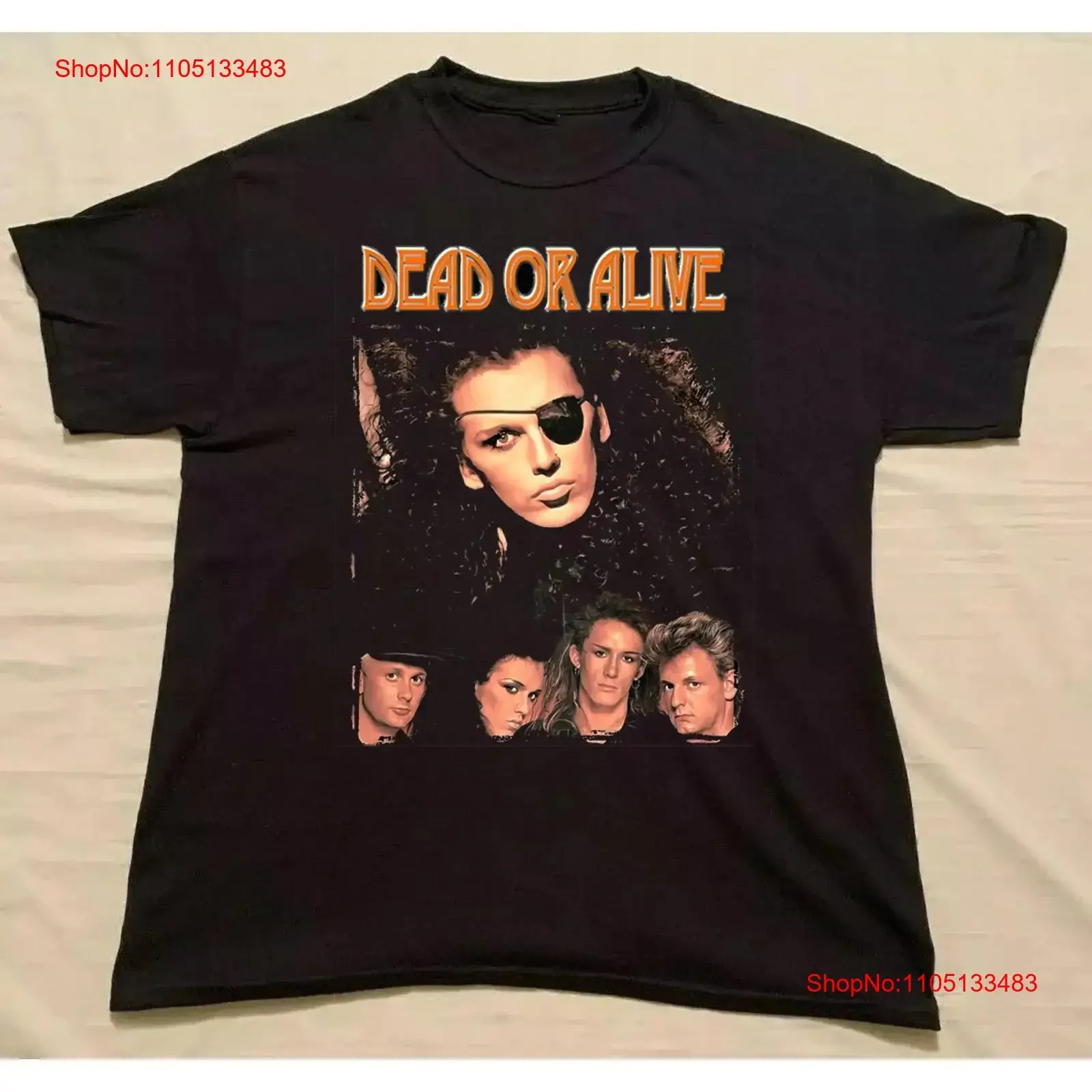 

НОВАЯ футболка Dead or Alive Band, черная хлопковая футболка всех размеров S 5XL DS124, винтажная, эластичная, мягкая, уличная, повседневная
