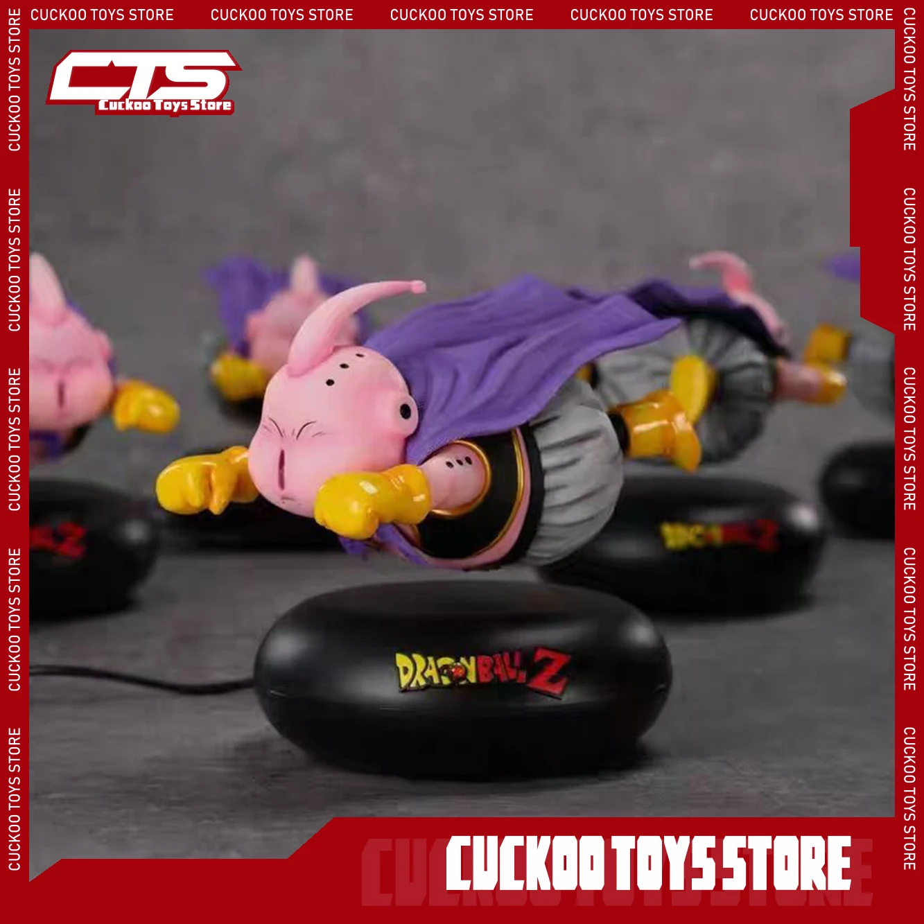 Dragon Ball Figures Majin Buu Figurine Magnetic Levitation Figure Pvc Statue Model Collection Desk Decoration Toy Birthday Gifts