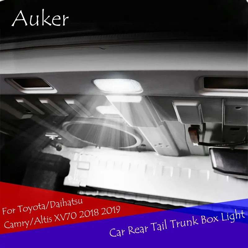 Car Styling Rear Tail Trunk Box Lamp Refit LED Light For Toyota Daihatsu Camry Altis XV70 2018 2019 2020 2021 2022 2023