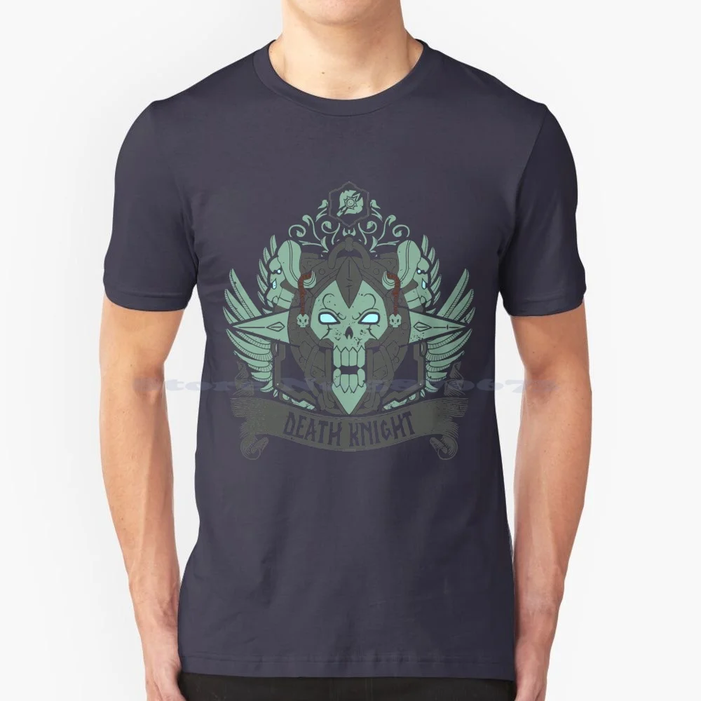 Death Knight-Elite Edition T Shirt 100% Cotton Tee World Of Alliance World Of Fangirl Wow World Of Classic World Of Game World