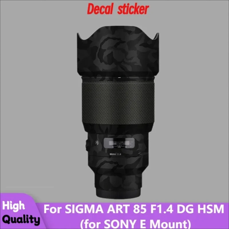 

Для SIGMA ART85 F1.4 DG HSM для SONY E Mount Lens Body Sticker Защитная наклейка на кожу Виниловая пленка Защитное покрытие от царапин