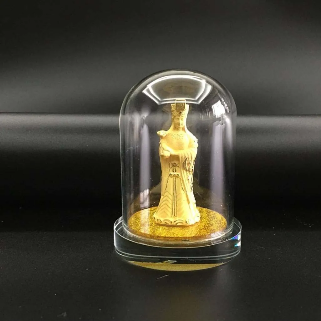 البوذية تايلاند جنوب شرق آسيا المنزل سيارة شفيع القديس السيارات الحلي الذهبي إله البحر مازو بوذا تمثال #1