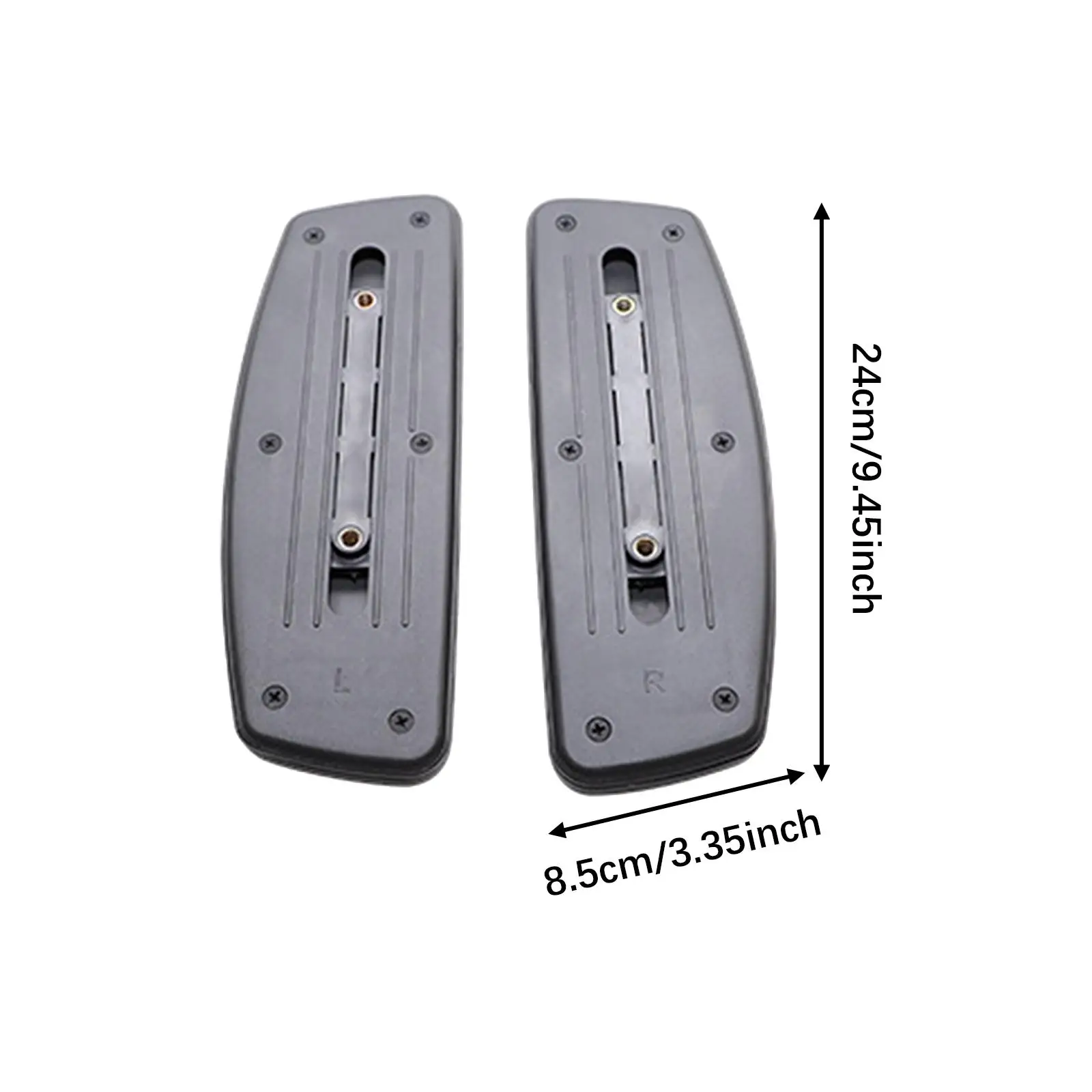 2x Office Chair Replacement Arm Rest, Wear Resistant, Easy Installation Non Slip Cushion, Water Resistant Desk Chair Arm Pads