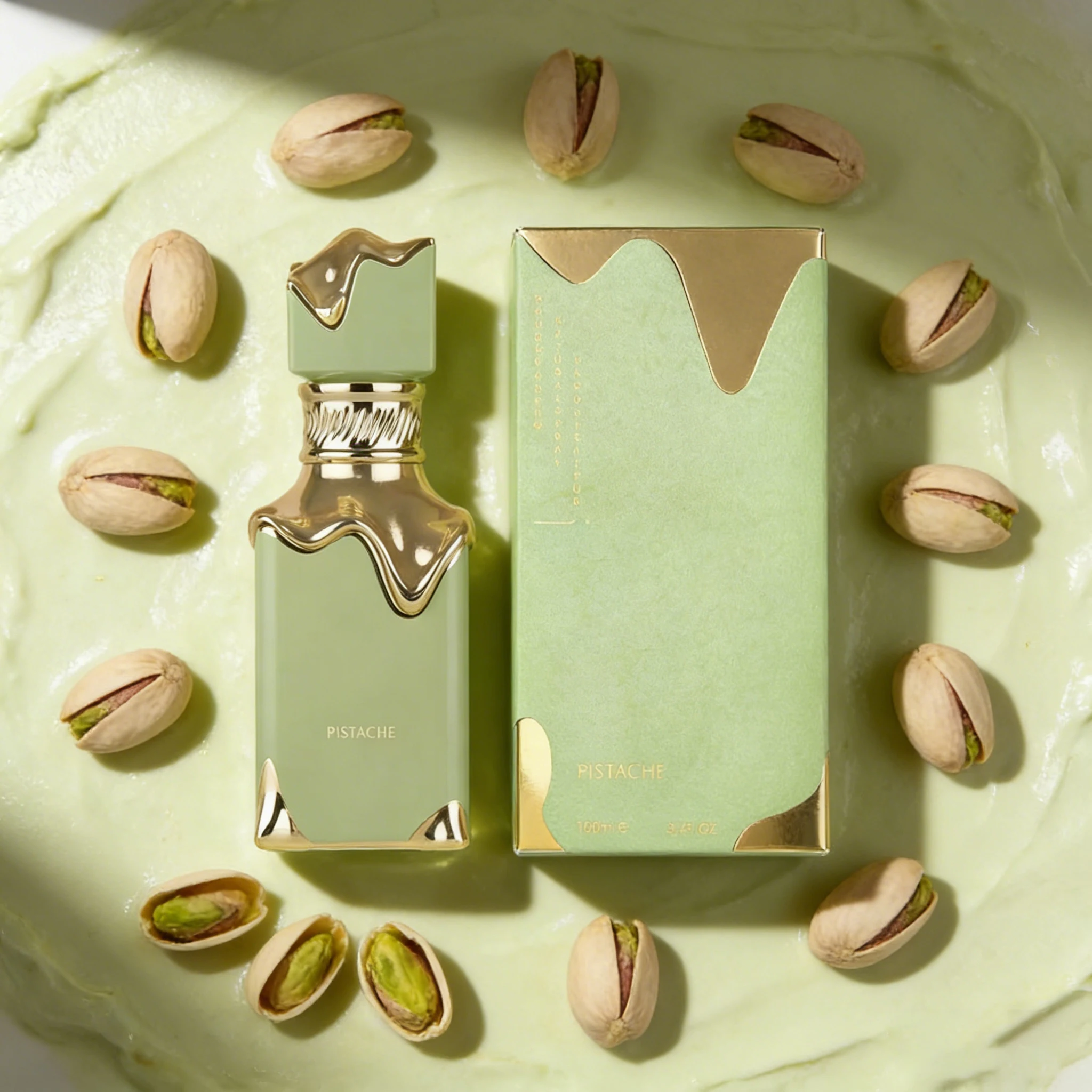 

ECLA.IR.E Women's Gourmet Pistachio Perfume Nutty Creamy Musky Light Essence Spray 3.4 Oz/100 Ml Persistent Fragrance