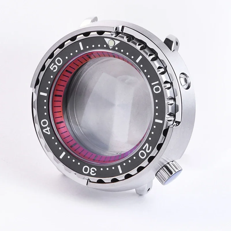 

HEIMDALLR Watch Parts Tuna SBBN001 Watch Case Stainless Steel Ceramic Bezel Sapphire Suitable For NH35/36 Movement men watch