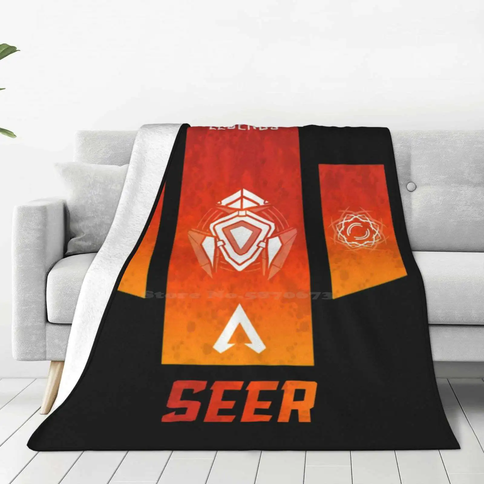 Apex Legend : Seer Top Quality Comfortable Bed Sofa Soft Blanket Apex Legend Seer Apex Legends Seer Apex Seer