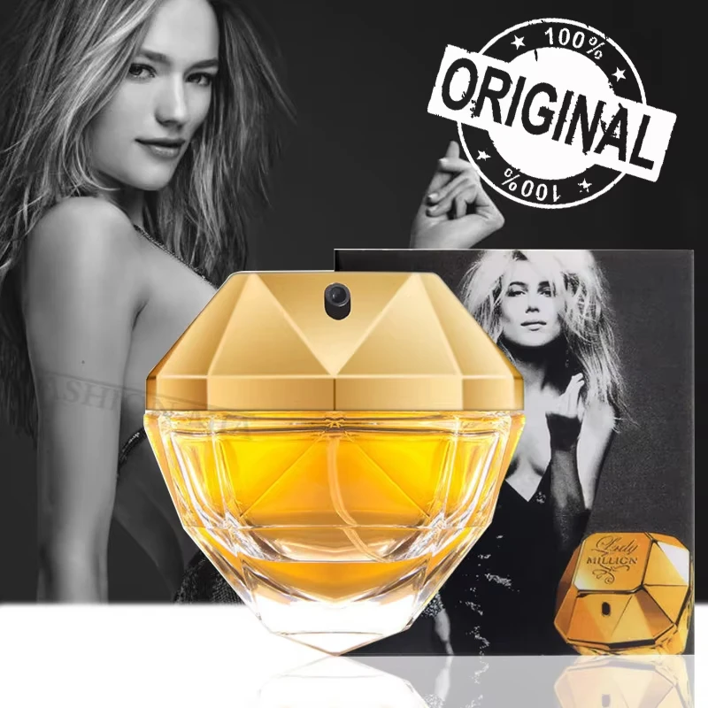 Profumo da donna originale Golden Millions da 80 ml Spray per il corpo arabo di alta qualità Fragranza di lusso Profumi eleganti portatili a lunga durata
