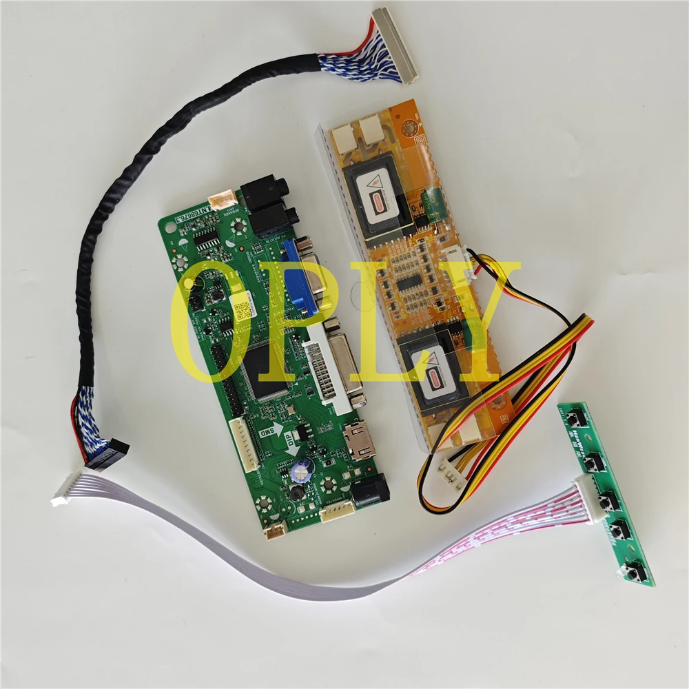 

Плата контроллера DVI VGA HDMI-совместимый комплект для M170EN05 M170EN05 V8 M170EN05 V5 30-контактный 4CCFL 17-дюймовый ЖК-экран LVDS 1280X1024 DIY