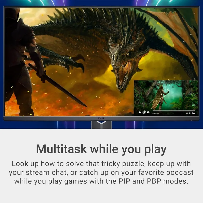 شاشة ألعاب G3223Q - شاشة 32 بوصة 4K Ultra UHD (3840x2160)، شاشة 144 هرتز 1 ميجا هرتز، متوافقة مع AMD FreeSync+NVIDIA G-SYNC