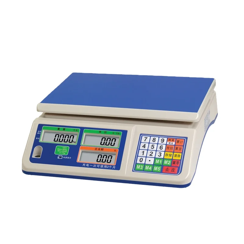 

Электронные цифровые весы для ATV и UTV, 30 кг, с ЖК-дисплеем, для рынка