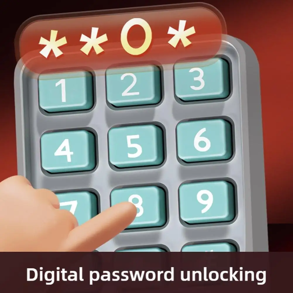 自動貯金箱 ミニ金庫 コイン 現金貯金箱 パスワードカウンターコード キーロック コインバンク ATM パスワード貯金箱