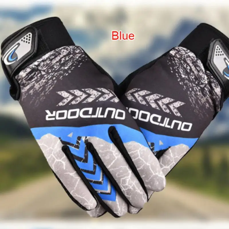 Men Winter Motorcycle Gloves Touch Screen Waterproof Windproof Sports Mitten Warm Fleece Bike Motorcycle Ski Riding Glov