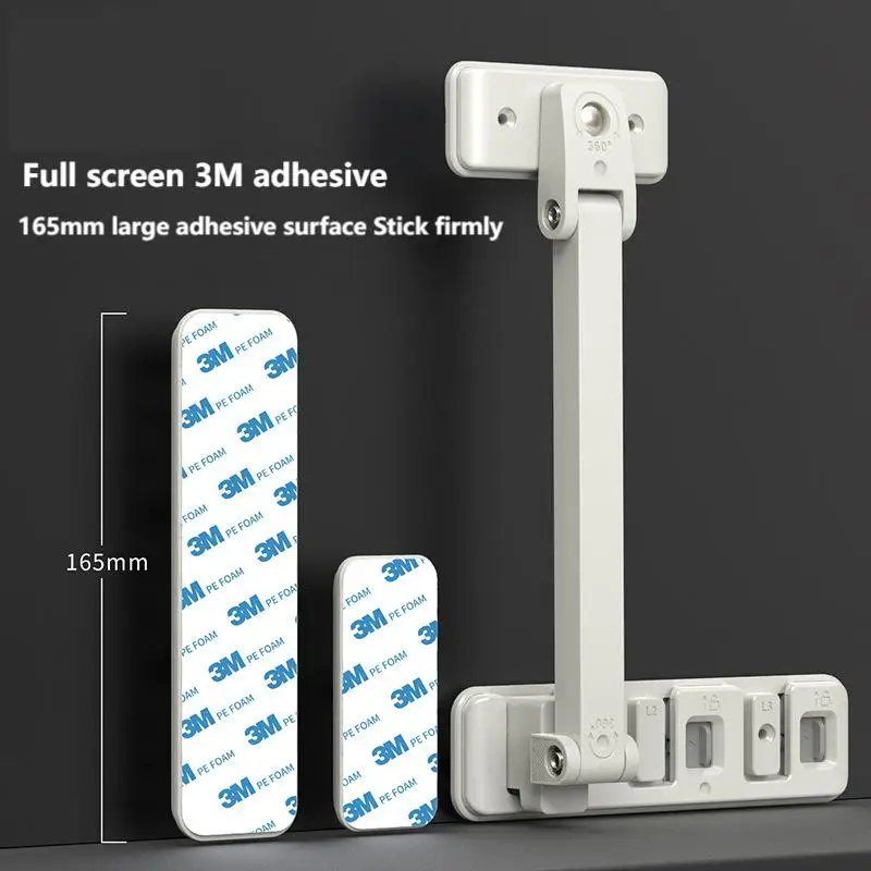 Picture 3: Window limiter, no punching, no nailing, self-adhesive window lock, adhesive door and window safety lock, casement window
