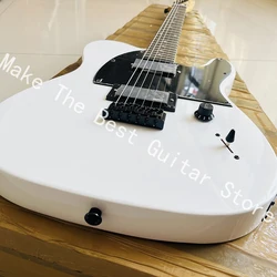 Classic electric guitar with locking string button, professional level, fast delivery.