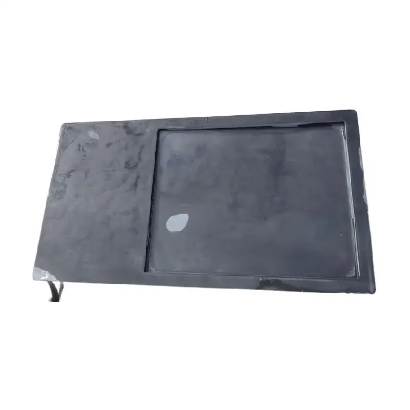 Stone material, single-layer integral tea tray, stone tea sea, ribbon pattern, drainage, household retro tea set, inkstone